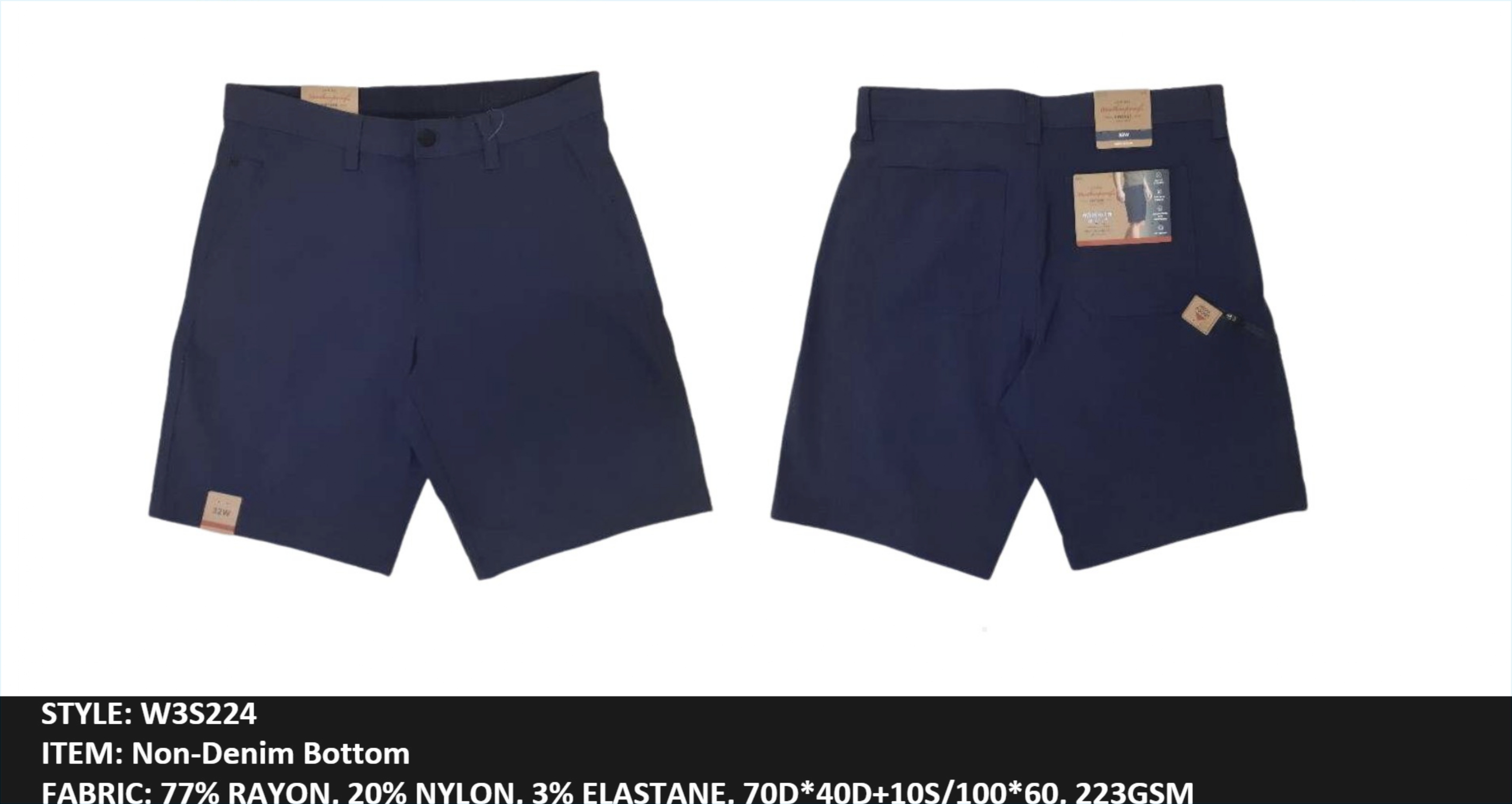 Non-Denim Bottom shorts